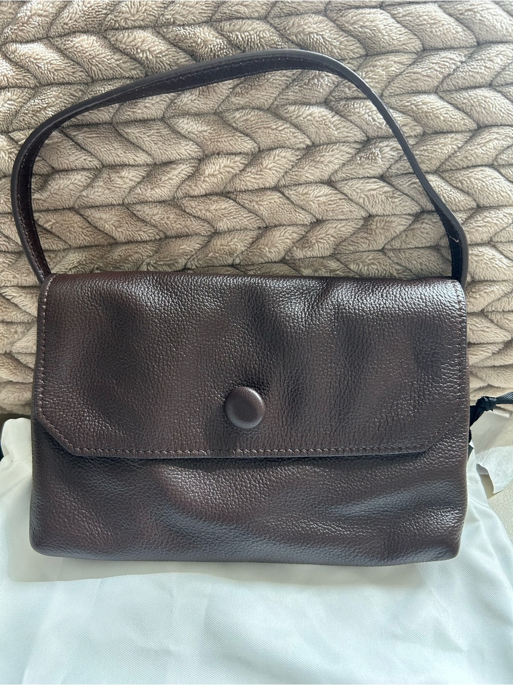 Brown Leather  Bag